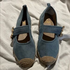 Sam Edelman Blue Espadrilles